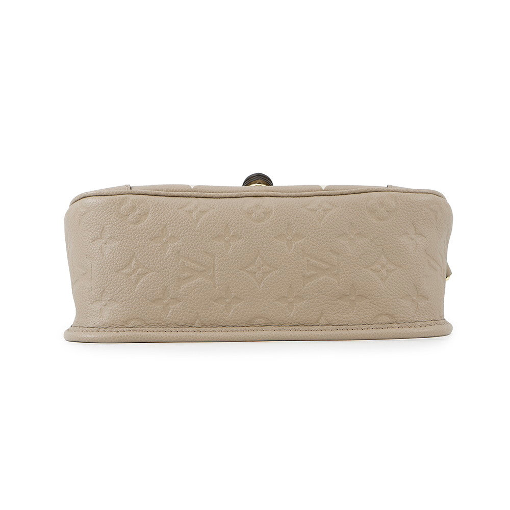 LOUIS VUITTON Dianu Tourterelle claimM46583 Monogram Empreinte Leather