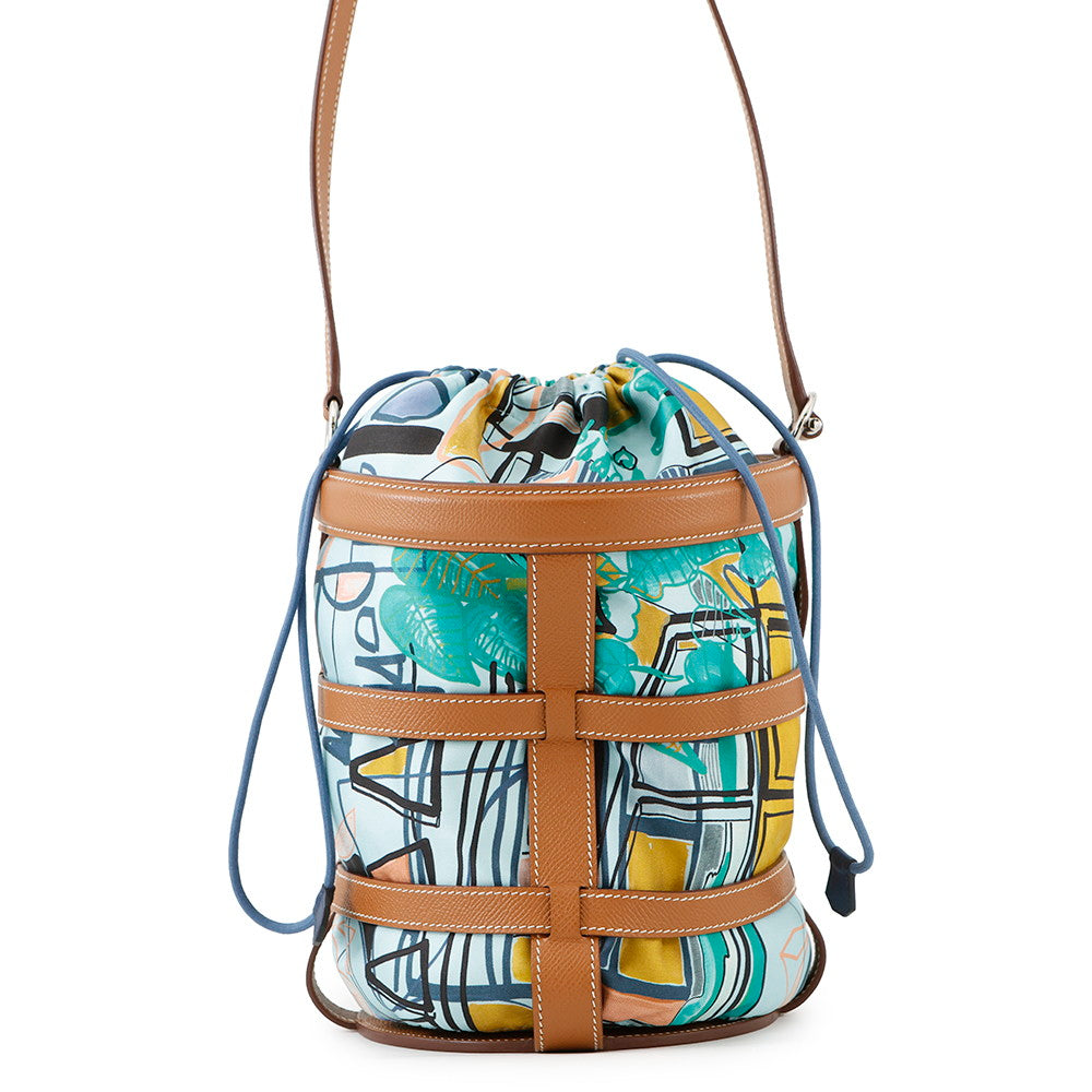 HERMES Muzaldine Gold Epsom