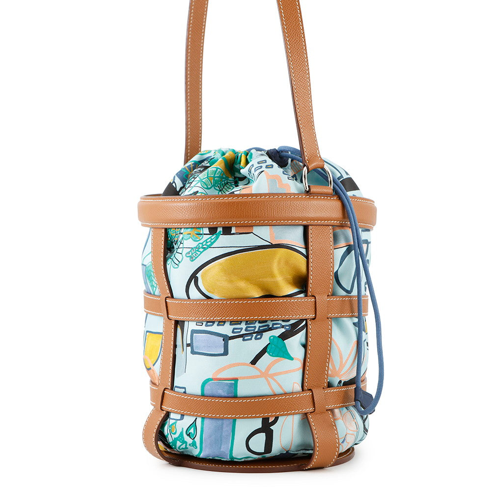 HERMES Muzaldine Gold Epsom