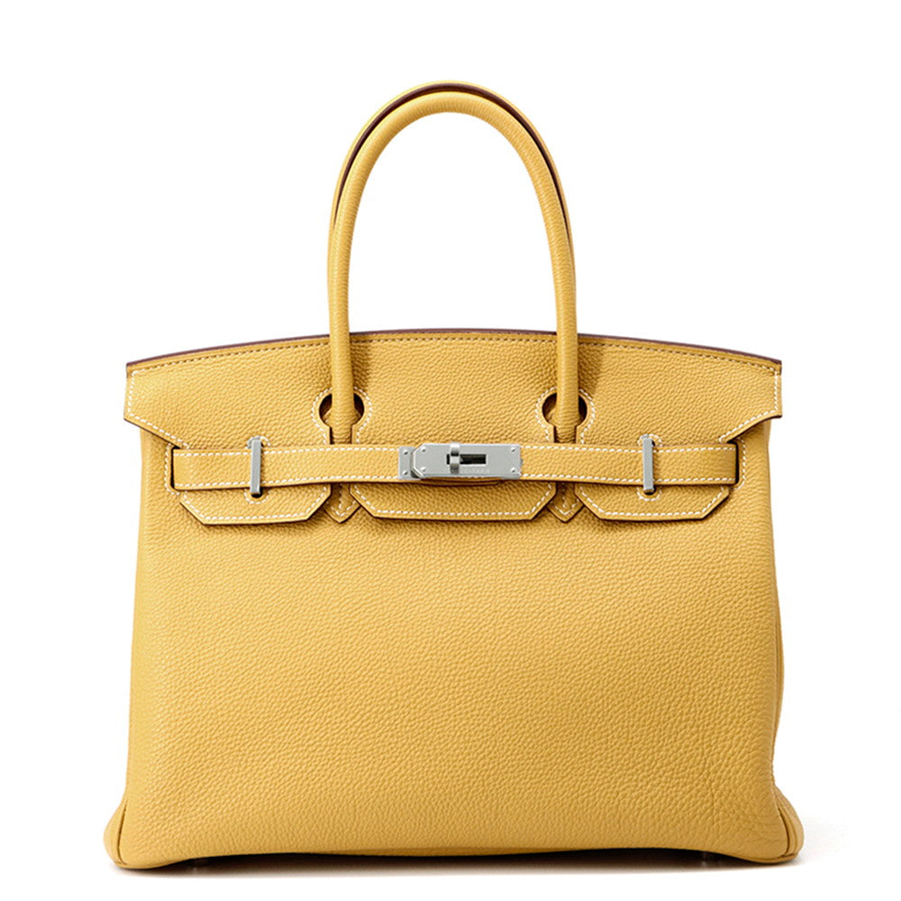 HERMES Birkin Curry Togo Leather Size 30