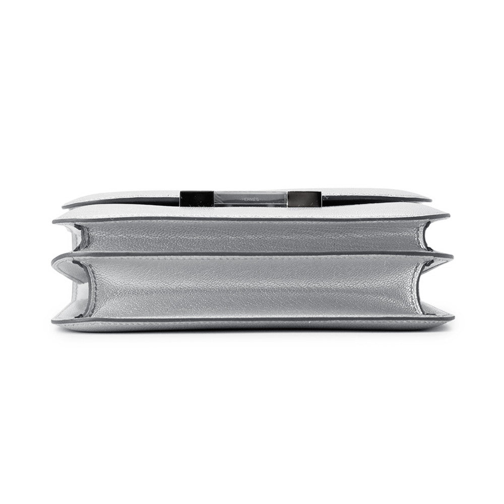 HERMES Constance3 Miroir Argent Chevre Shamqila Size Mini