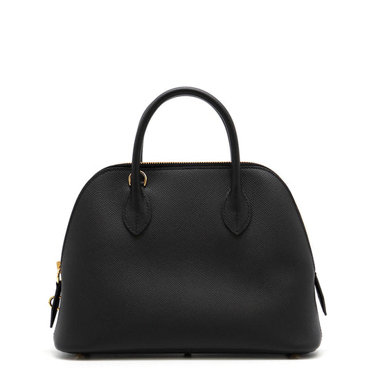 HERMES Bolide 1923 Black Epsom Size 25