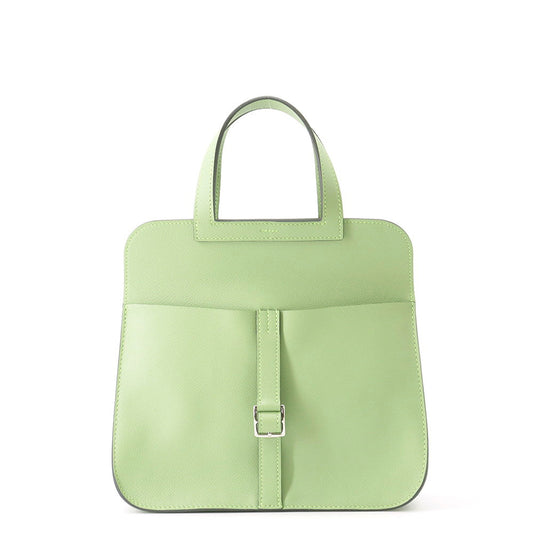 HERMES Halzan Vert cricket Evercolor Size 25