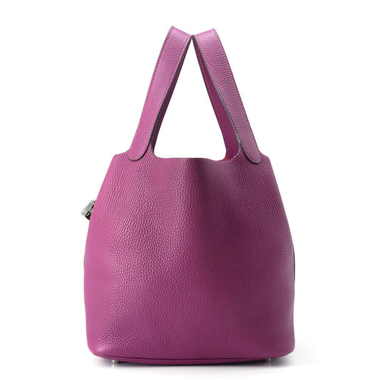 HERMES Picotin Lock Anemone Taurillon Clemence Size MM