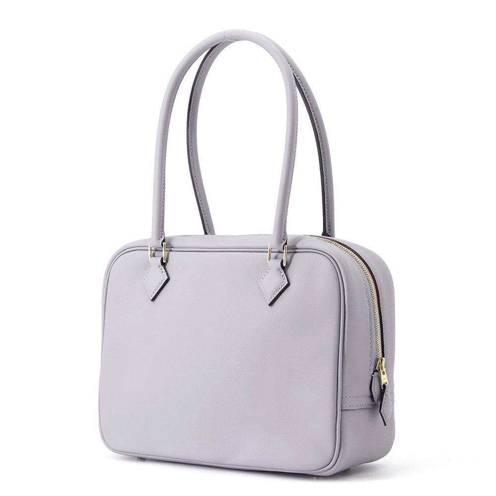 HERMES Mini Plume Green Pantan Swift Leather Size Mini