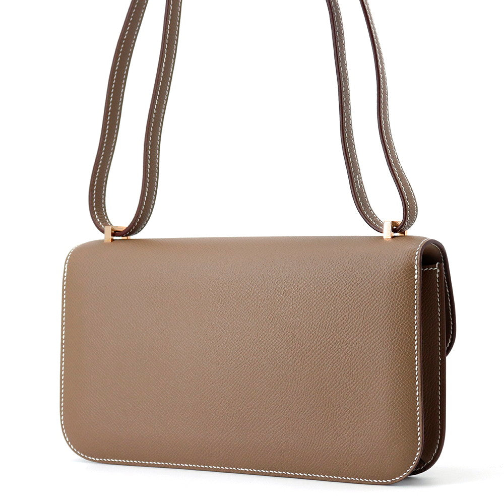 HERMES Constance Elan Miroir Etoupe Epsom