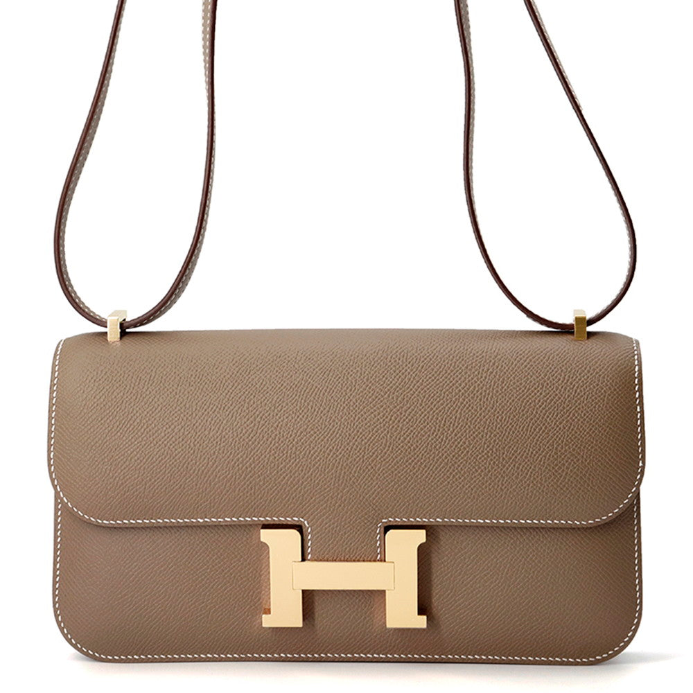 HERMES Constance Elan Miroir Etoupe Epsom