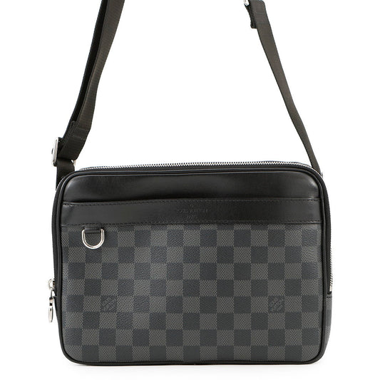 LOUIS VUITTON Trocadero Messenger NoirN40087 Damier Graphite Size PM