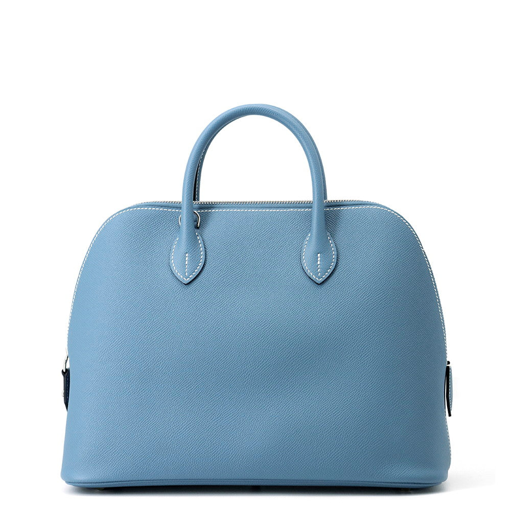 HERMES Bolide 1923 New Blue Jean Epsom Size 30