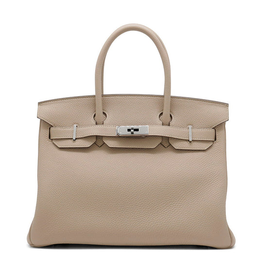 HERMES Birkin Gris Tourterelle Togo Leather Size 30
