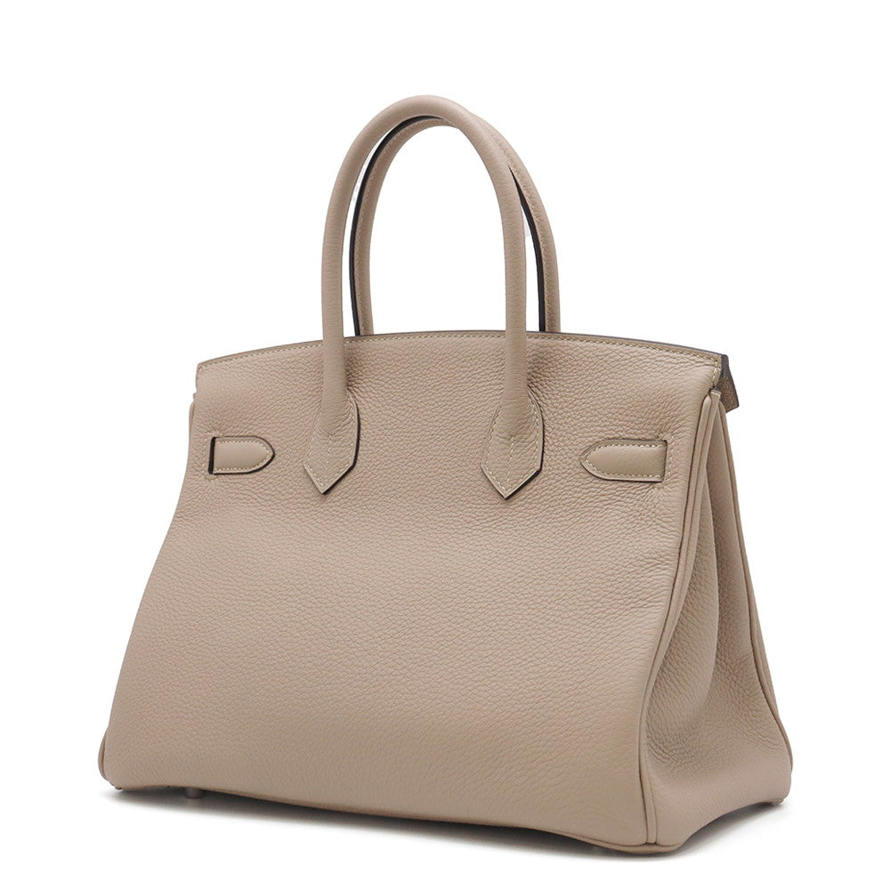 HERMES Birkin Gris Tourterelle Togo Leather Size 30