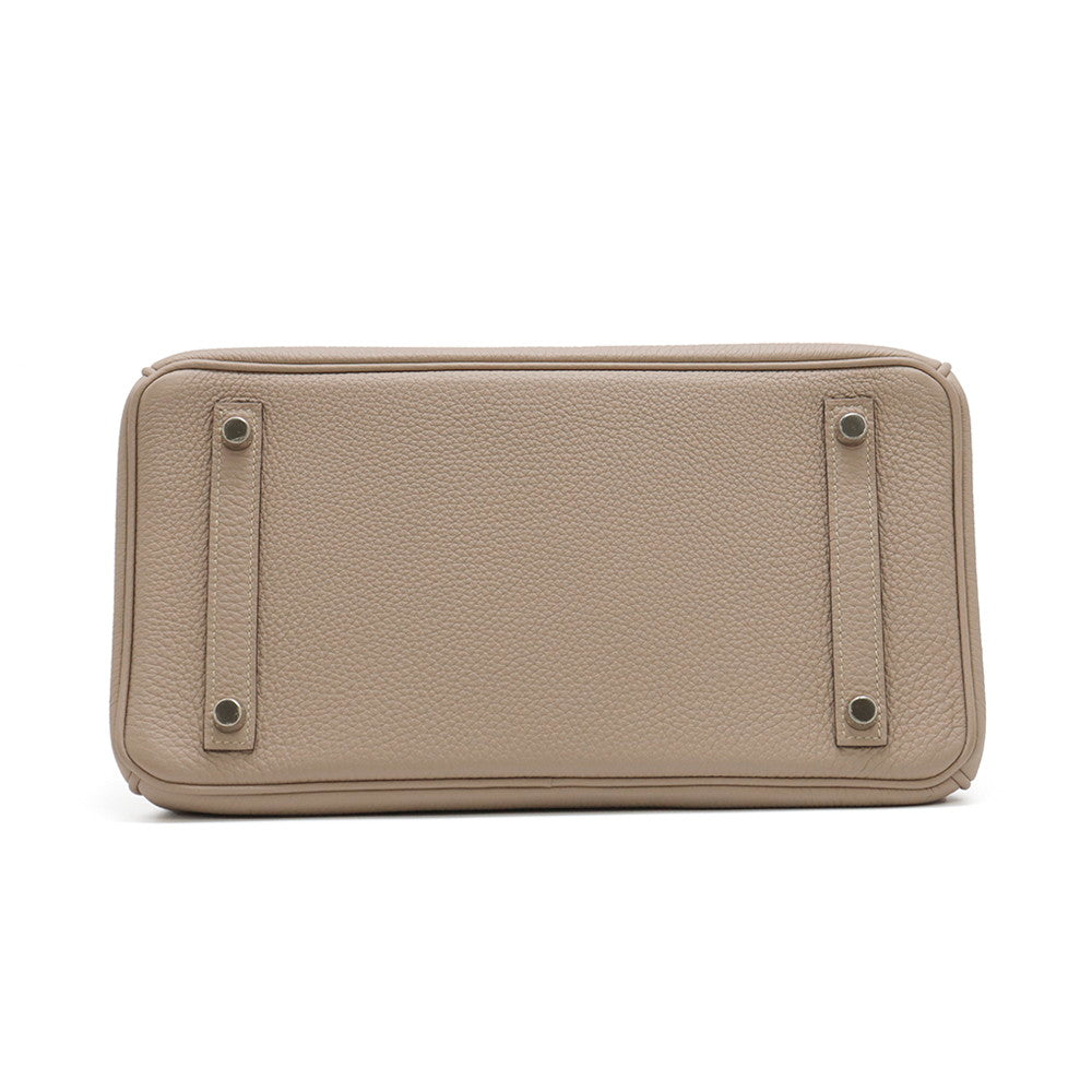 HERMES Birkin Gris Tourterelle Togo Leather Size 30