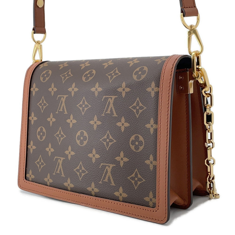 LOUIS VUITTON Dauphine NoirM45958 Monogram Monogram Reverse Canvas Size MM