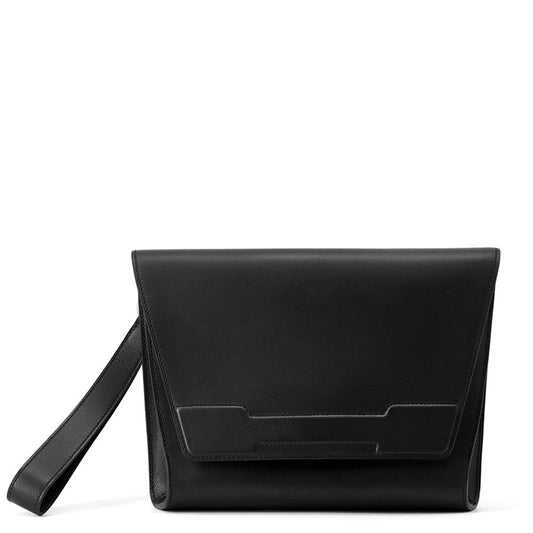 HERMES Novapolis Pouch Black Evercolor