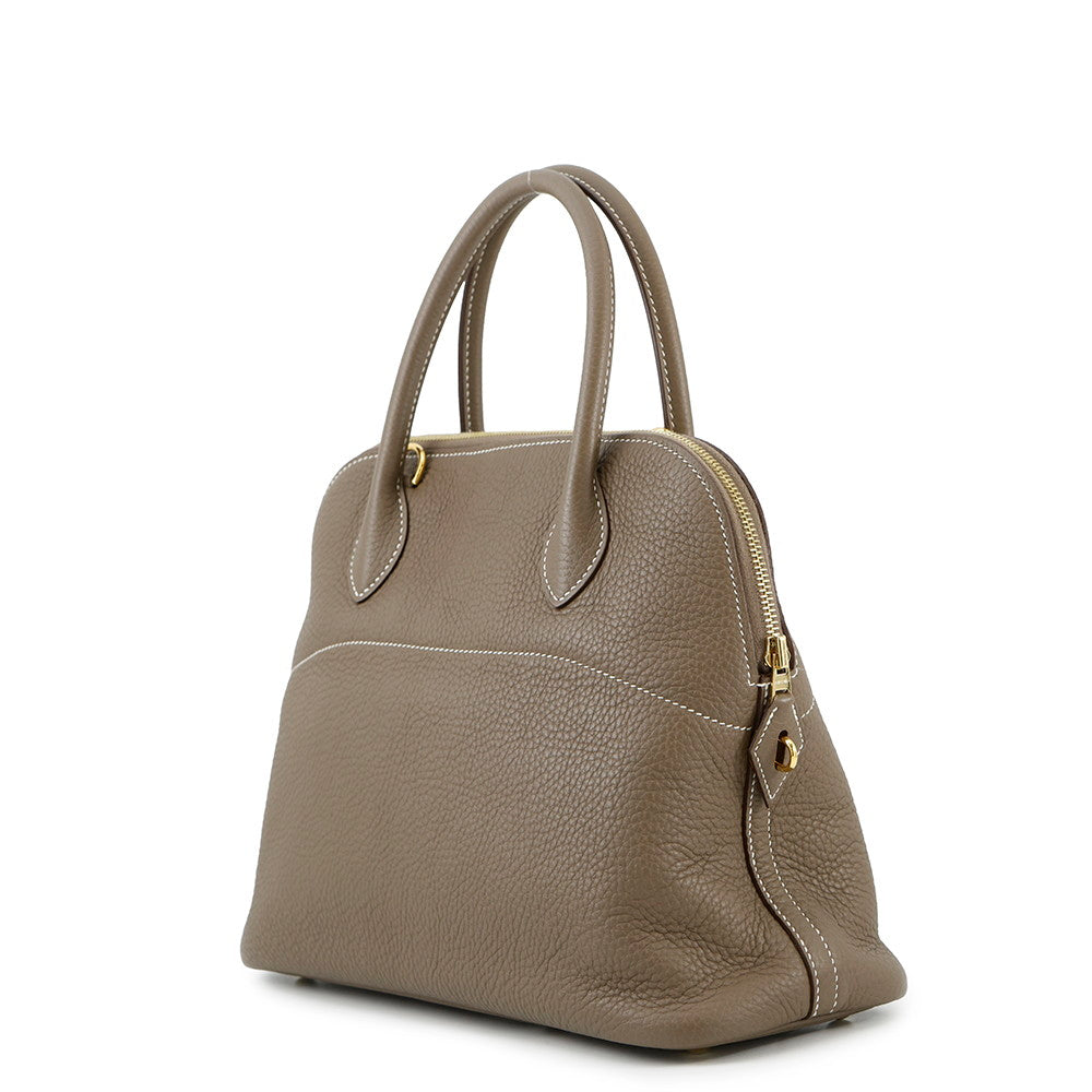 HERMES Bolide Etoupe Taurillon Clemence Size 31