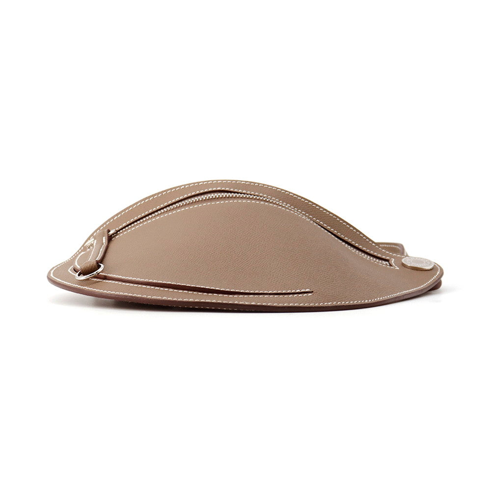 HERMES Petite course Etoupe Epsom