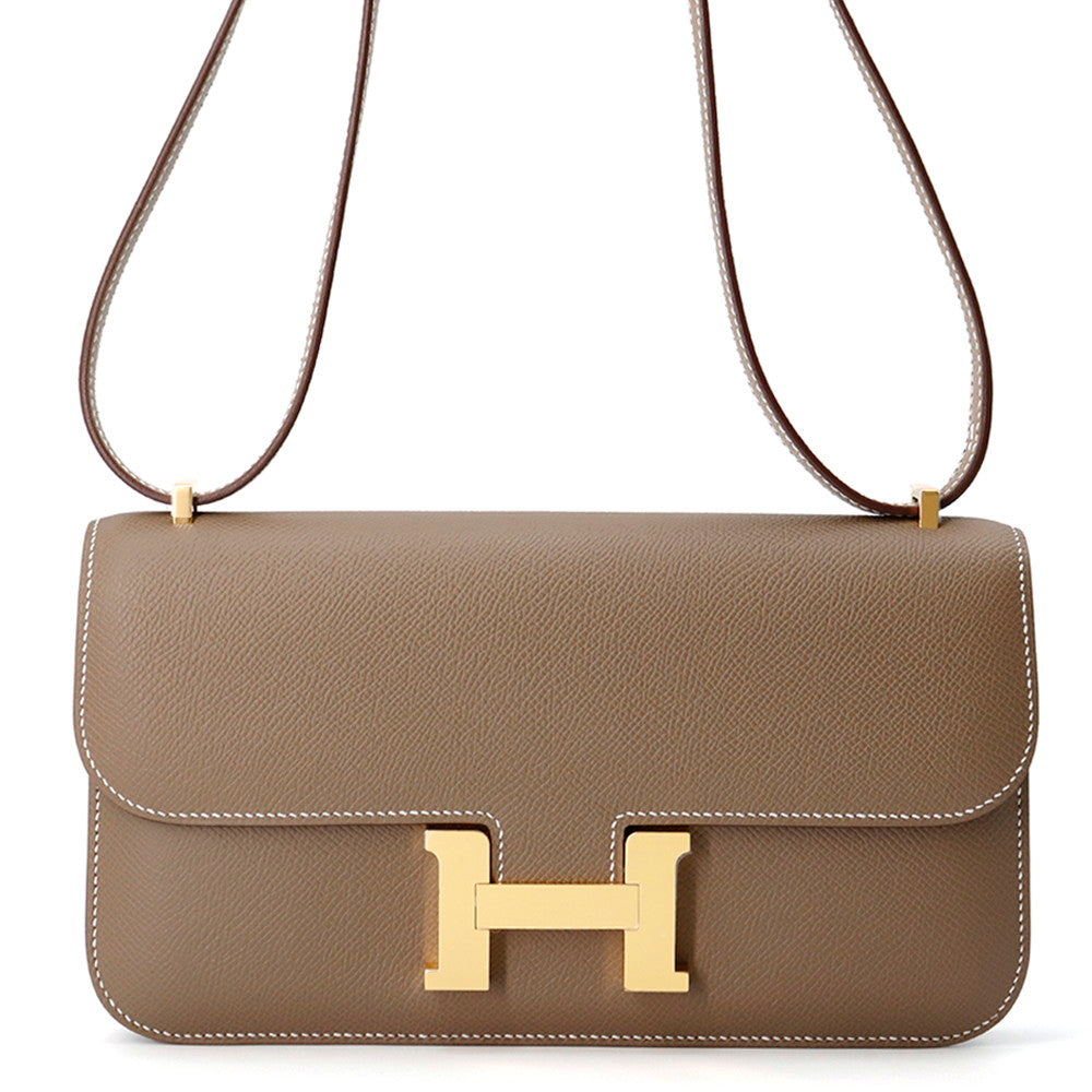 HERMES Constance Elan Miroir Etoupe Epsom