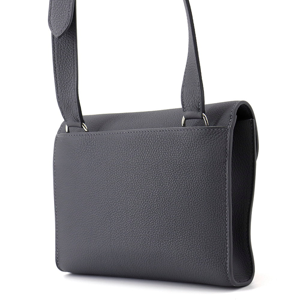 HERMES Sac A Depeches Ardoise Togo Leather Size 21