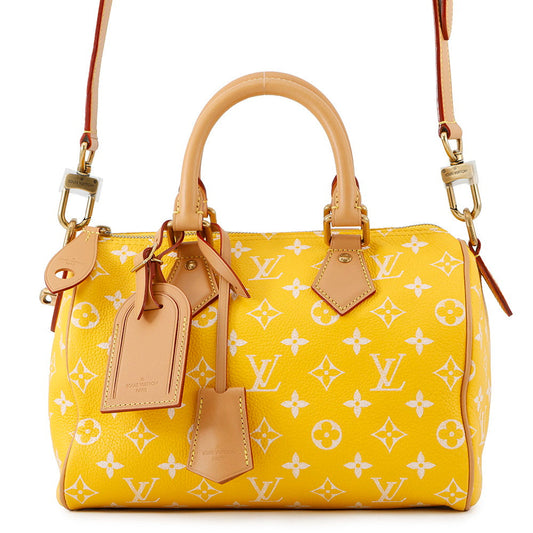 LOUIS VUITTON Speedy P9 Bandouliere JauneMattM24426 Monogram Size 25
