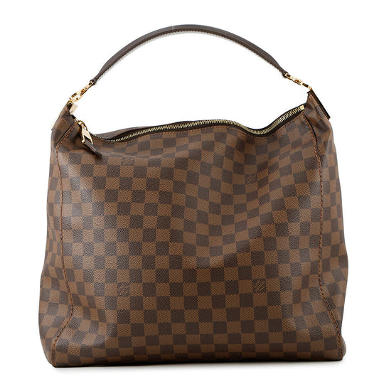 LOUIS VUITTON Portobello BrownN41185 Damier Ebene Canvas Size GM