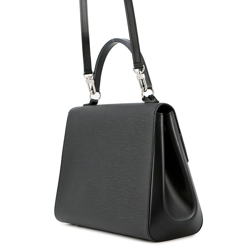 LOUIS VUITTON Cluny NoirM41312 Epi Leather Size BB