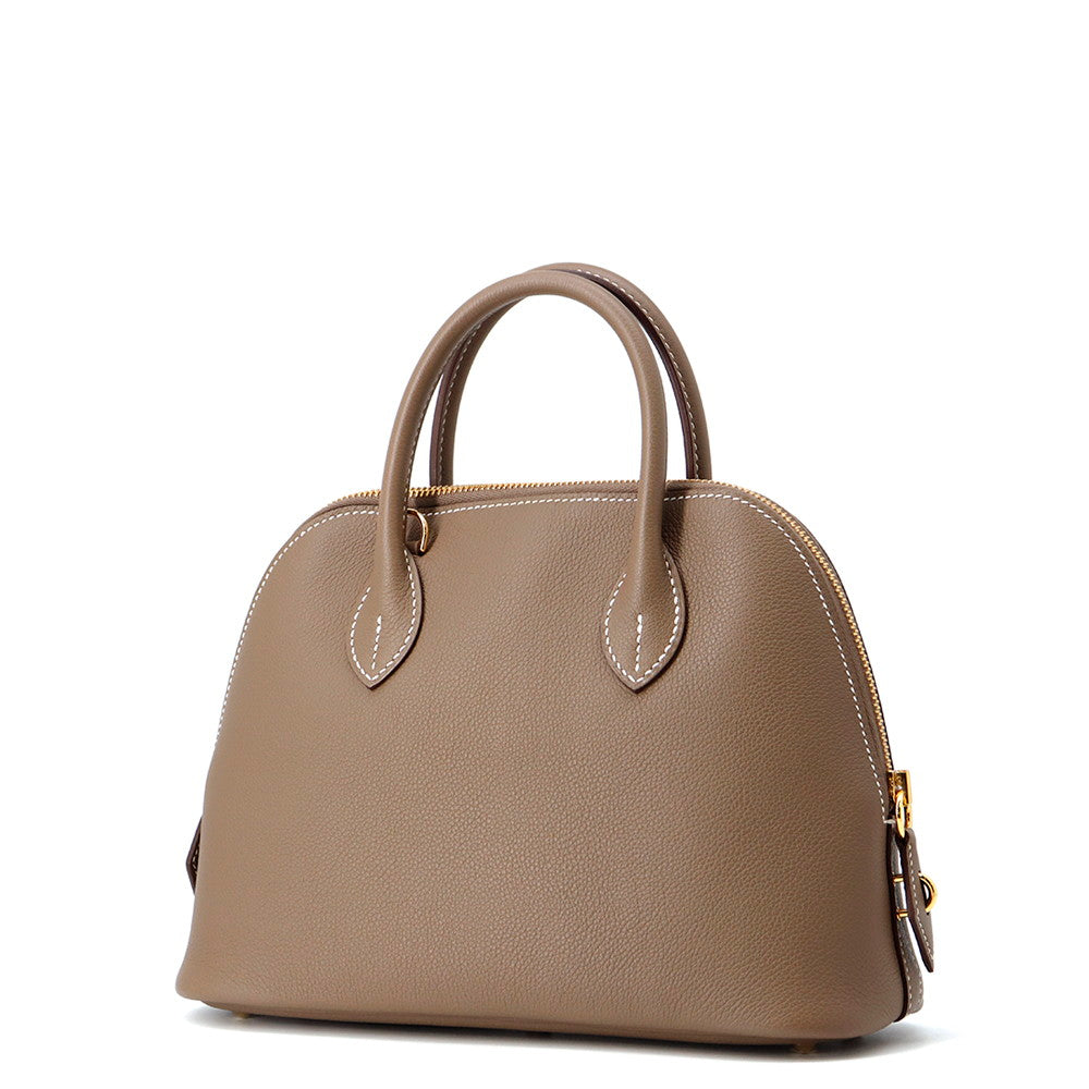 HERMES Bolide 1923 Etoupe Evercolor Size 25