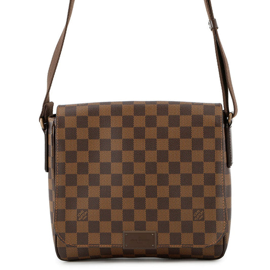 LOUIS VUITTON District BrownN41213 Damier Ebene Canvas Size PM