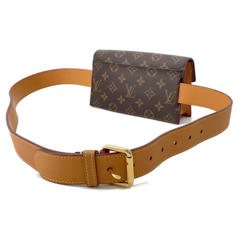 LOUIS VUITTON SPadlock belt pouch BrownM44667 Monogram Size PM