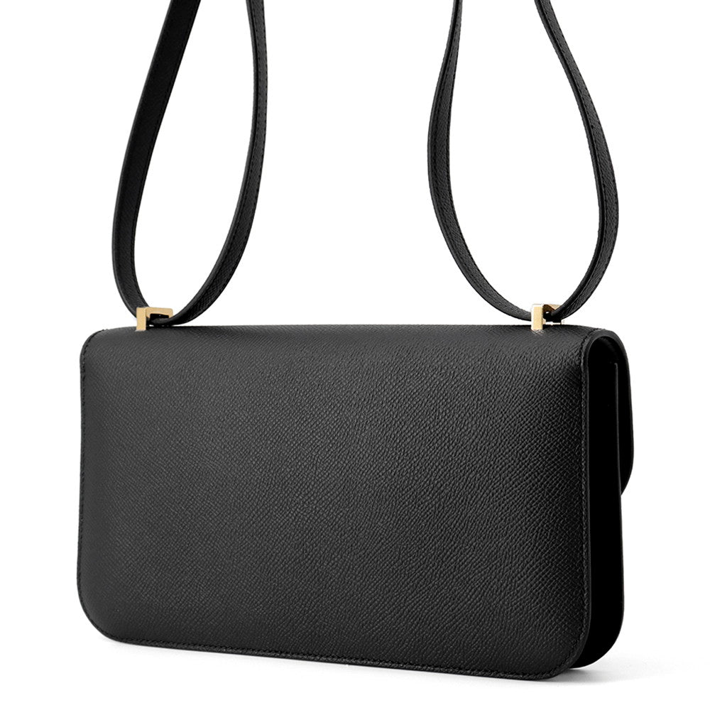HERMES Constance Elan Miroir Black Epsom