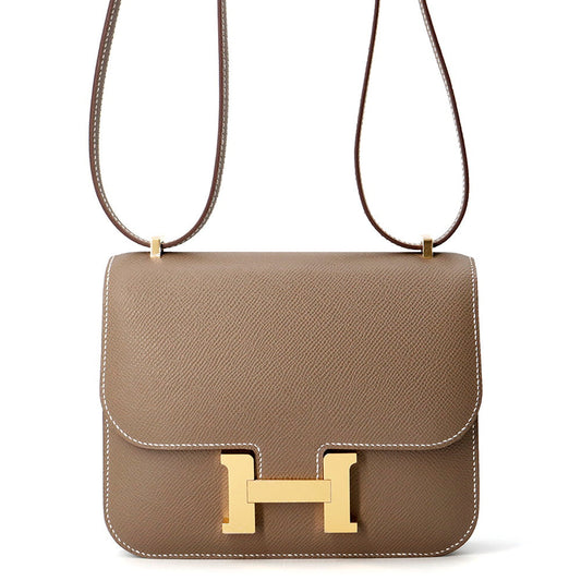 HERMES Constance3 Miroir Etoupe Epsom Size Mini