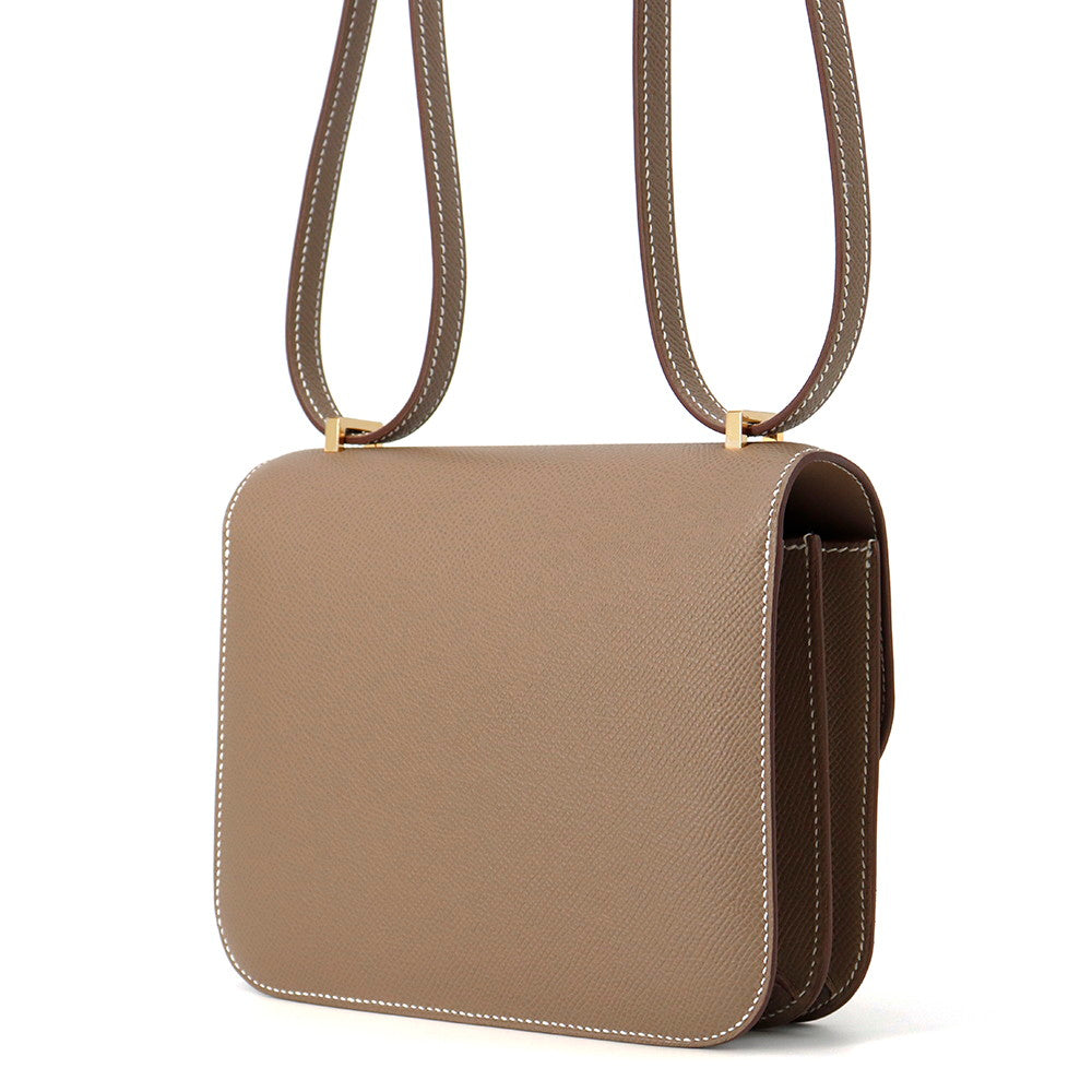 HERMES Constance3 Miroir Etoupe Epsom Size Mini