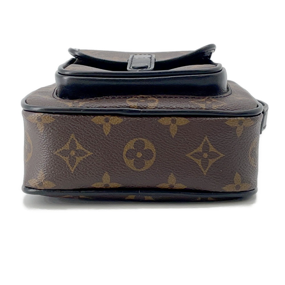 LOUIS VUITTON Christopher wearable wallet NoirM69404 Monogram Macassar Canvas
