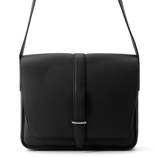 HERMES Steve Light Junior Black Togo Leather