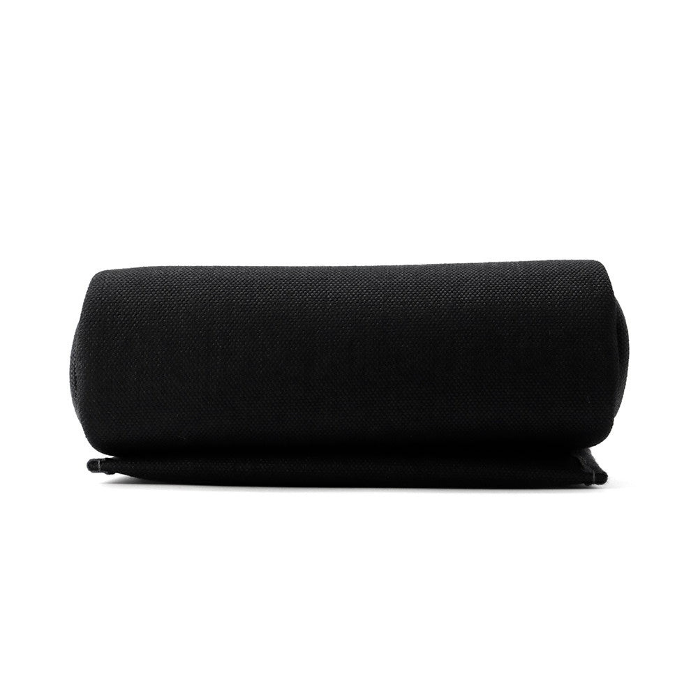 HERMES Herbag zip Blue Indigo/Black Vache Hunter Leather Toile Military Size Mini