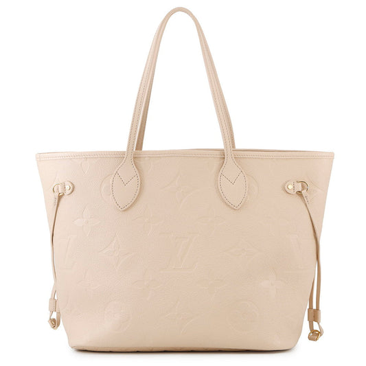 LOUIS VUITTON Neverfull TourterelleM45686 Monogram Empreinte Leather Size MM