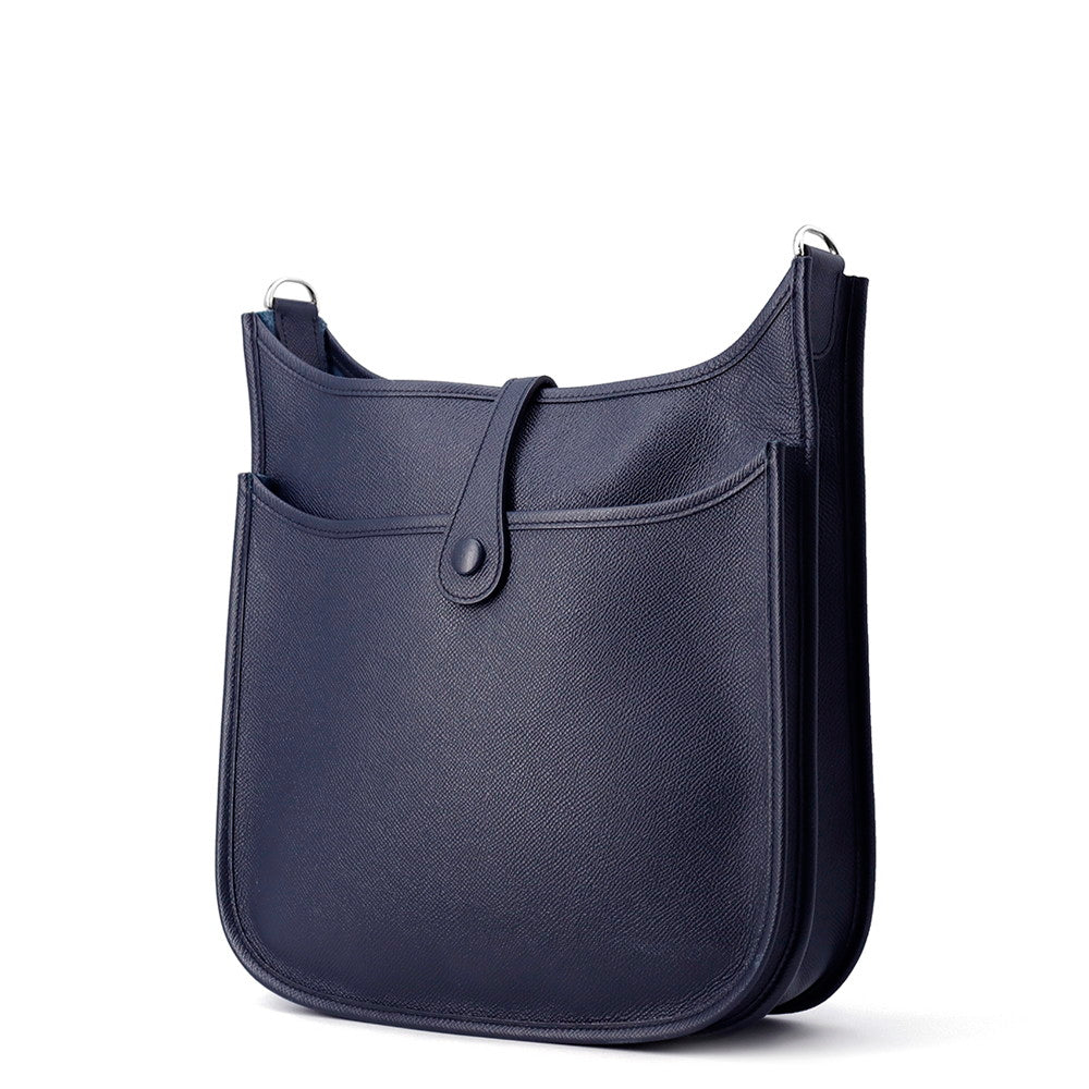 HERMES Evelyne3 Blue Indigo Epsom Size PM