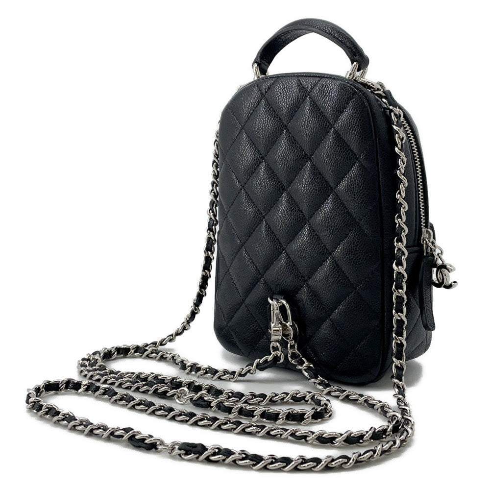 CHANEL Matelasse Timeless Classics Backpack BlackAP3753 Caviar Leather