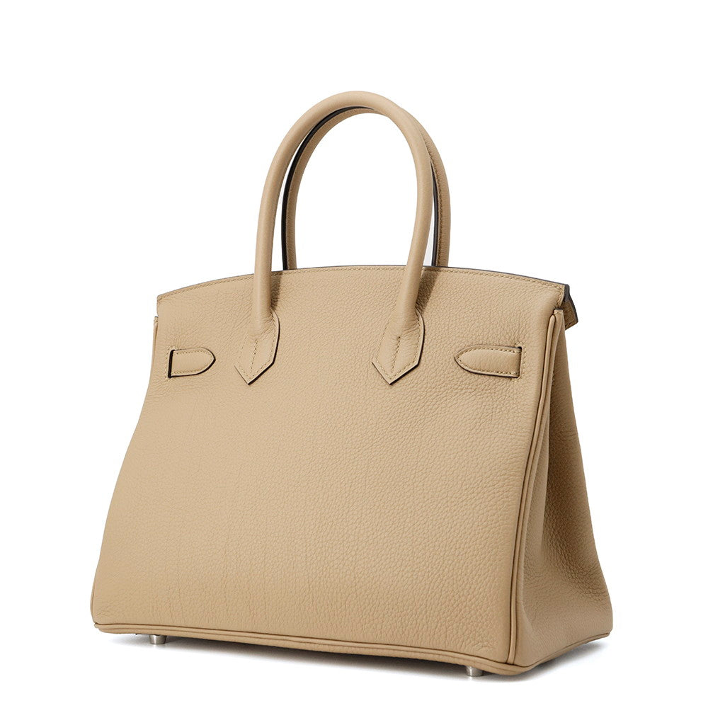 HERMES Birkin Poussiere Togo Leather Size 30