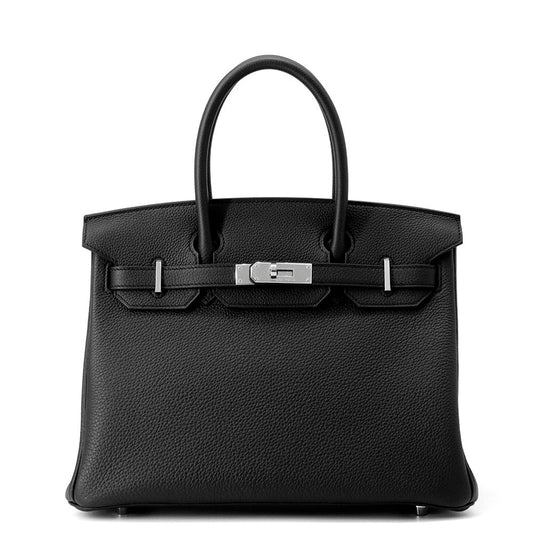 HERMES Birkin Black Togo Leather Size 30
