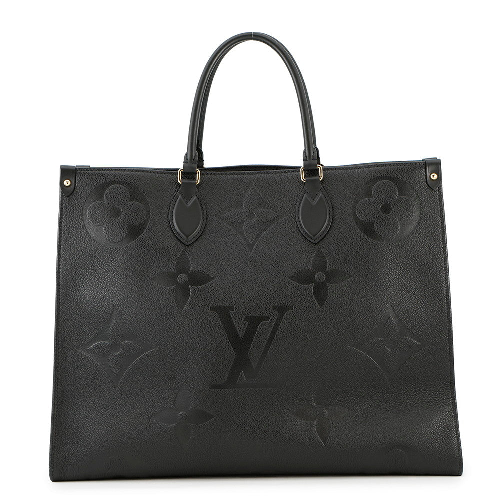 LOUIS VUITTON Onthego NoirM44925 Monogram Empreinte Leather Size GM