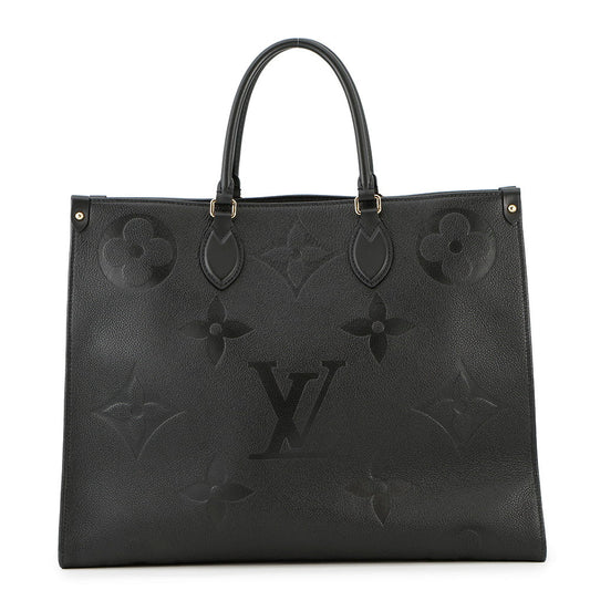 LOUIS VUITTON Onthego NoirM44925 Monogram Empreinte Leather Size GM