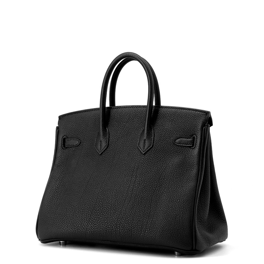 HERMES Birkin Black Togo Leather Size 25