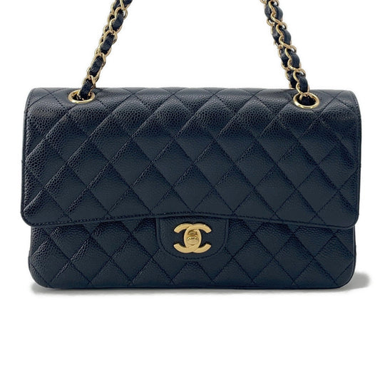 CHANEL Matelasse ChainShoulder BlackA01112 Caviar Leather