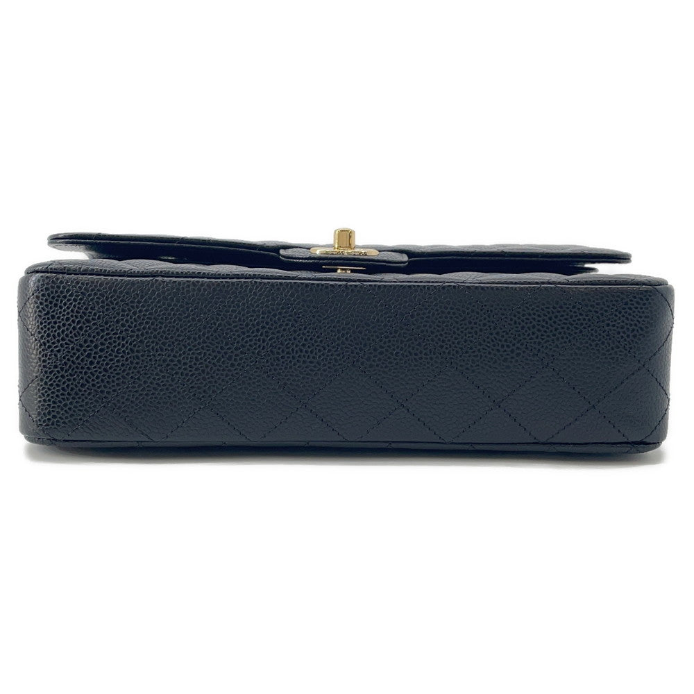 CHANEL Matelasse ChainShoulder BlackA01112 Caviar Leather