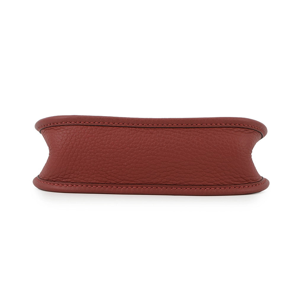 HERMES Evelyne Long Rouge H Taurillon Clemence Size TPM