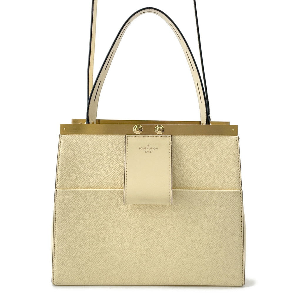 LOUIS VUITTON City Frame YellowM52719 Taiga Leather