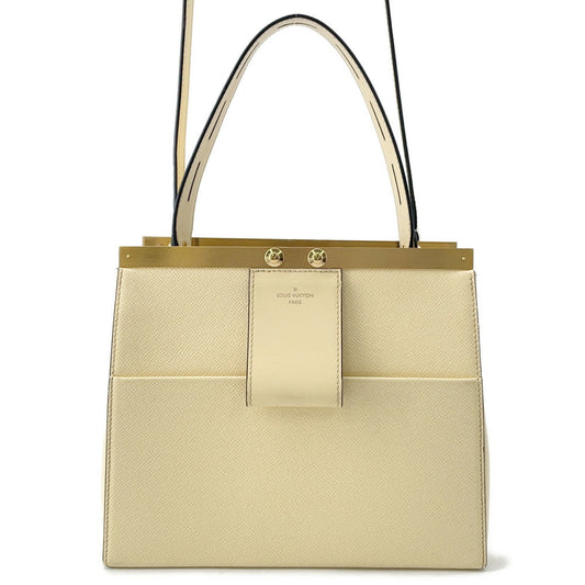 LOUIS VUITTON City Frame YellowM52719 Taiga Leather