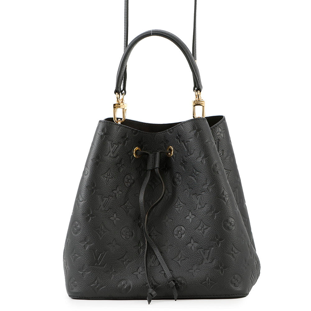 LOUIS VUITTON Neonoe NoirM45256 Monogram Empreinte Leather Size MM