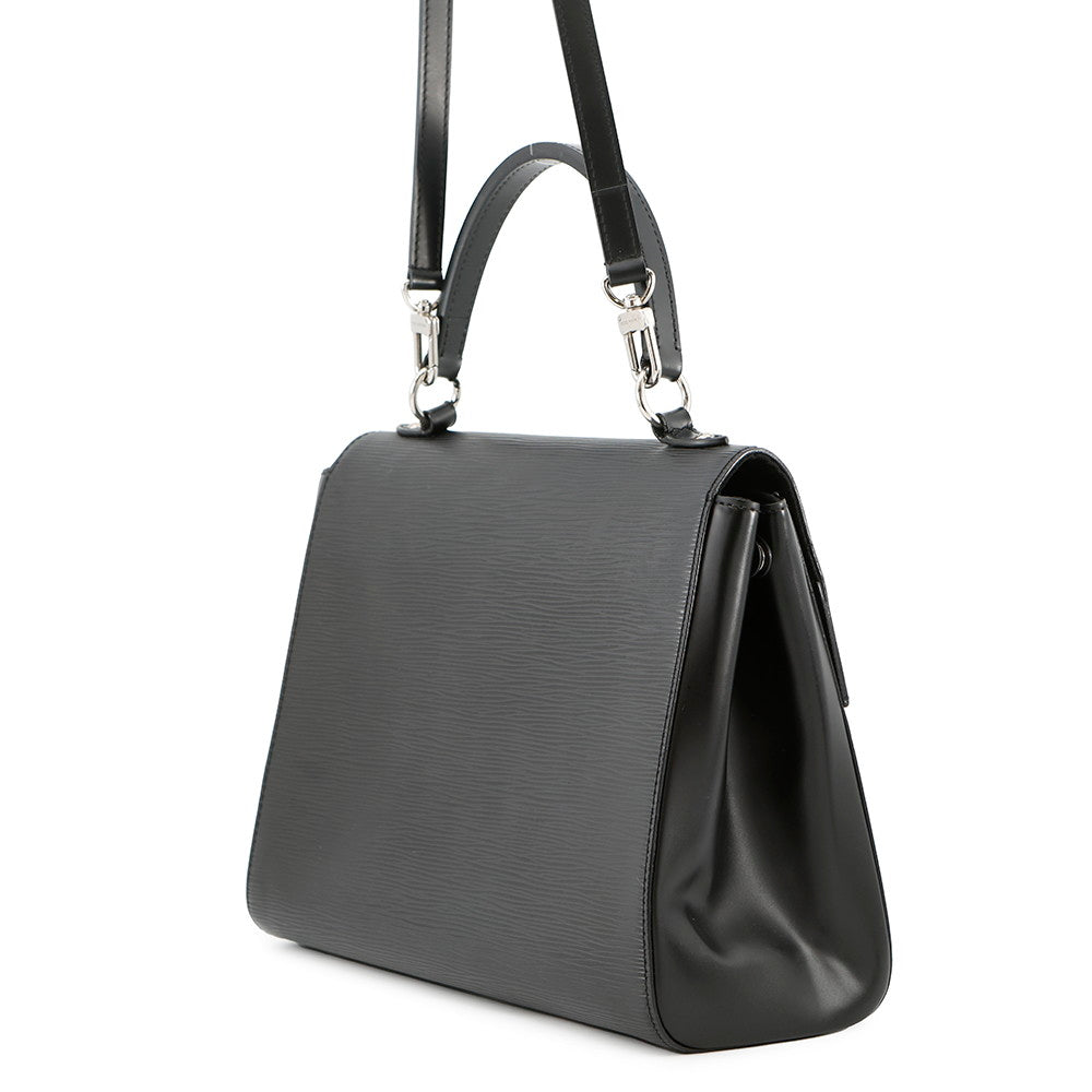 LOUIS VUITTON Cluny NoirM41302 Epi Leather Size MM