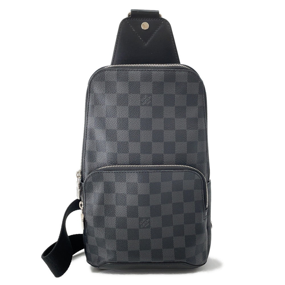 LOUIS VUITTON Avenue Sling Bag NoirN41719 Damier Graphite